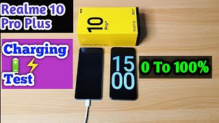 Realme 10 Pro+ Plus 5G Charging Time Test 0-100%