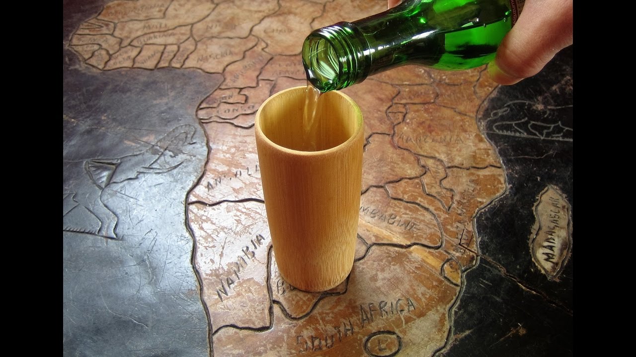 ｄｉｙで竹のグラス製作 Diy Bamboo Glass Youtube