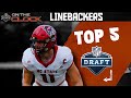  on the clock nfldraft  top 5 linebackers in the nfl draft w foots the king
