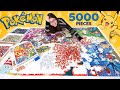 I attempted the 5000 piece pokmon puzzle 