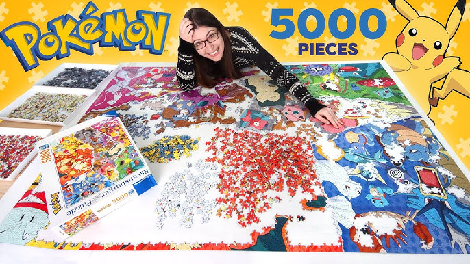 Pikachu Wooden Jigsaw Puzzle, Puzzle Pokemon 5000 Pieces