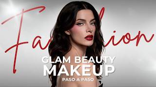 Proceso de maquillaje Glam Beauty By Emmanuel Romero