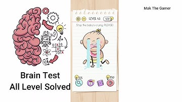 Brain Test - Level 43 - Stop the baby