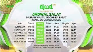 Jadwal Salat - Ajwa TV