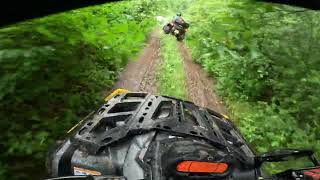 2023 CAN-AM OUTLANDER 1000 in the forest part 2