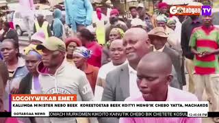 WATER CS COMMISSIONS IRRIGATION PROJECT TO BOOST FARMING IN YATTA