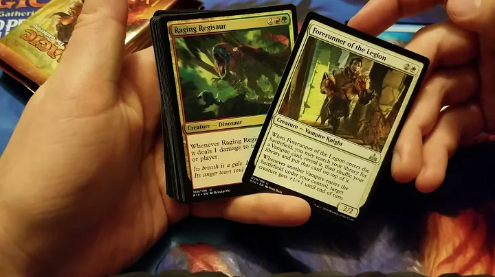 MTG ASMR - Rivals of Ixalan, Gum Chewing, and No Talking