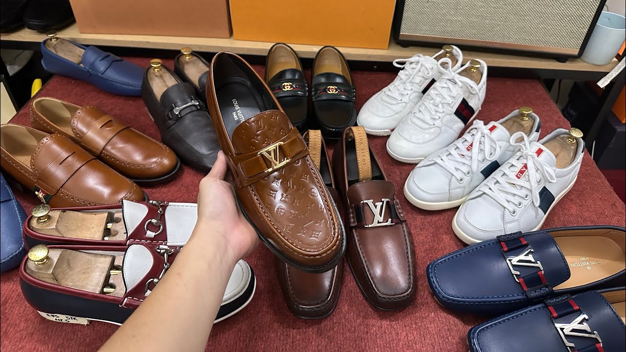 Đập hộp Giày Lv, Túi Lv, Gucci, Prada, Đồ hiệu chính hãng ( 6/3 ) zalo 0356.474.121