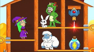 Home Pin Pull The Pin New Levels (132 to 145) Android Gameplay Walkthrough Part #10