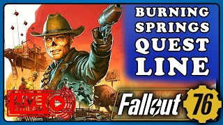 Fallout 76: Burning Springs Main Quest. (We Saved 2 People is it Possible to Save All 3?)