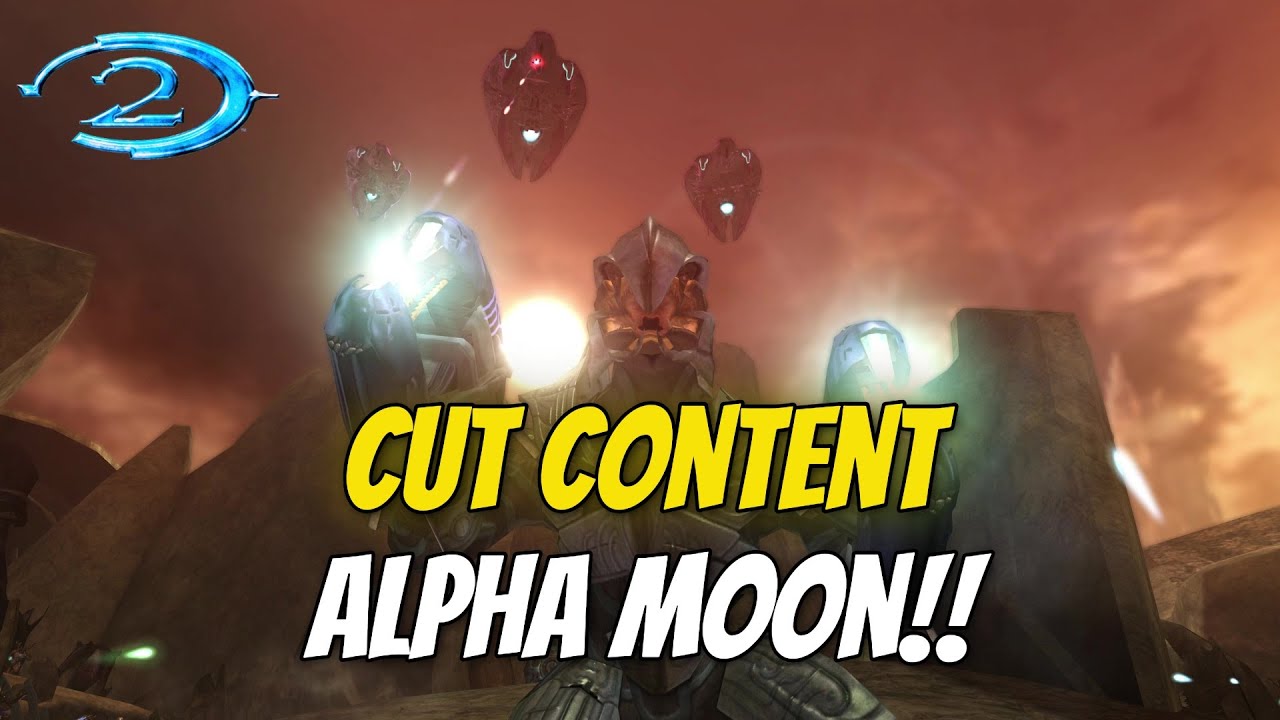 Halo 2 - Alpha Moon Cut Campaign Level Full Playthrough (AVAILABLE NOW ...
