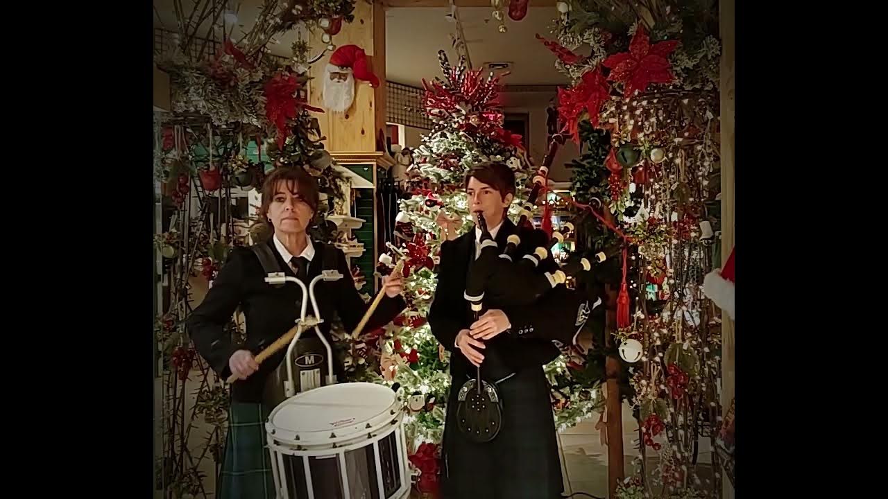 Little Drummer Boy on bagpipes & highland snare YouTube