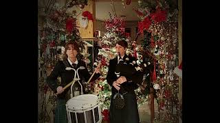 Video thumbnail of "Little Drummer Boy - on bagpipes & highland snare"