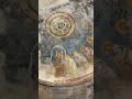 Сохранившиеся фрески на потолке храма ,где служил Николай Чудотворец .и где он был похоронен ❤️💯🔥🙏⚔️