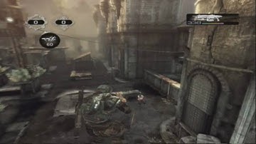 Gears Of War 2 (GoW2) Glitches - SkyWalk on Security 2.0 (After Smoke Patch)