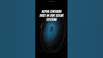 Alpha Centauri Dust in Our Solar System!