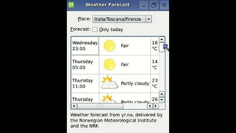 Checking the Weather with XQuery