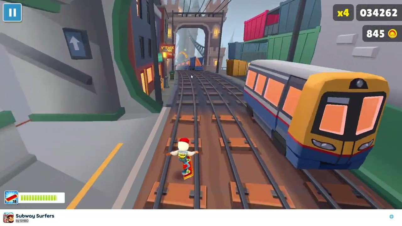 SUBWAY SURFERS   trên máy tính