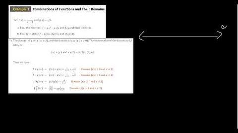Precal Algebra 2.7 and 2.8: Combining Functions and 1-to-1 Functions and Their Inverses