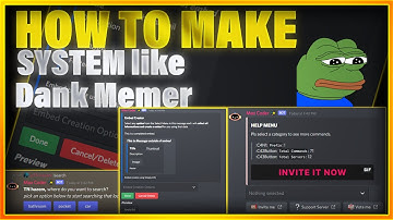 how to make bot system like dank memer economy moderation fun SlashCommands #discord #discordbot