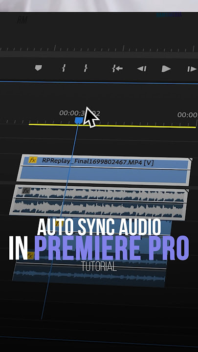 Auto Sync Audio in Premiere Pro Tutorial