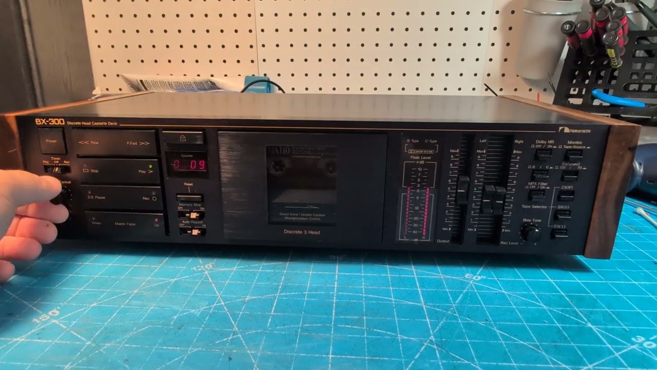 Nakamichi BX-300 (SN 07091) : Serviced - YouTube