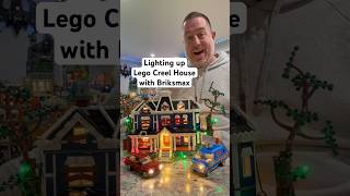Lighting up Lego Creel House with Briksmax