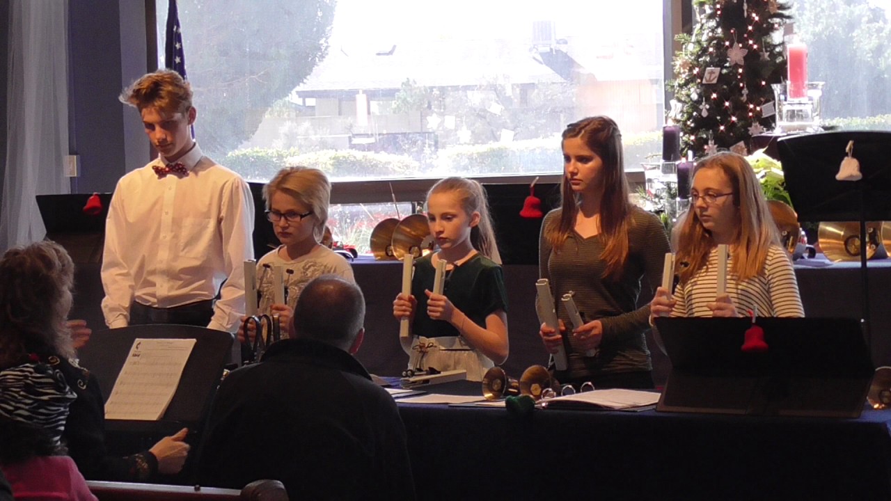 SVUMC Children's Handchime Choir (12-17-2016) Service 3 - YouTube