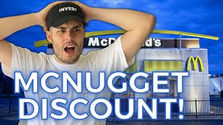 Famous MCDONALD'S MCNUGGET HACK!! 😳👀 #Shorts Profile
