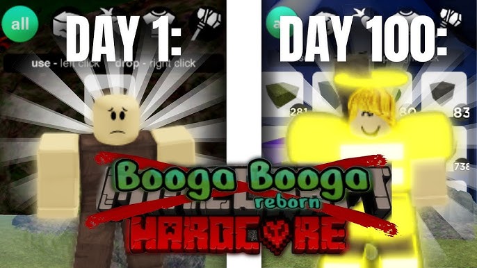 Roblox - NOVO GAME DE SOBREVIVENCIA INCRÍVEL ( Booga Booga ) 