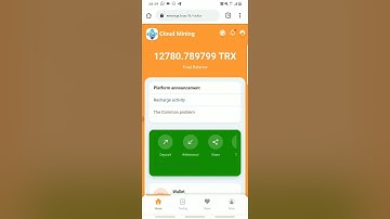 Tron CloudMining - Free Unlimited Tron (TRX) Daily With Live Withdrawal Proof | Free | 100% Legit