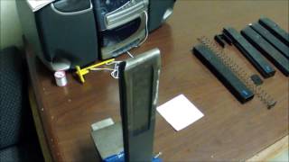 STEN MAG REPAIR, How to adjust feed lips and fix other issues