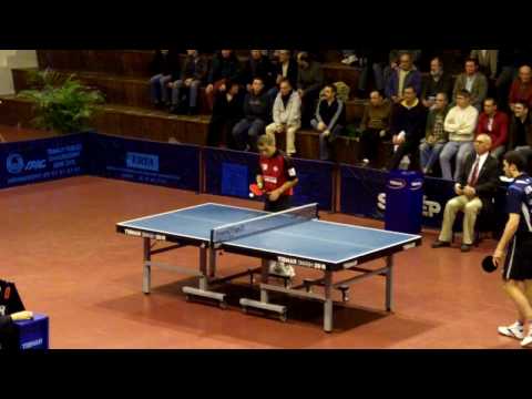 Xin Wang contre Emmanuel Lebesson - 1er set (Henne...