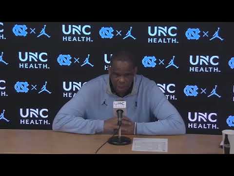 Video: Hubert Davis Post-Louisville Press Conference