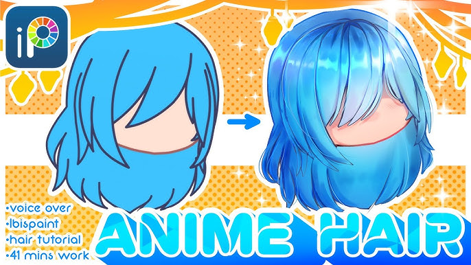 How to SHADE/EDIT Gacha Hair - voice over 