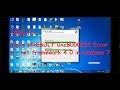 How to fix HRESULT 0xc8000222 error in .net framework 4.0 in windows 7