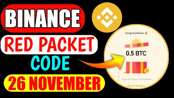 Binance Red Packet Code Today | Red Packet Code in Binance Today | Red Packet Code Today Binance