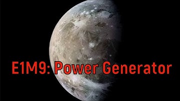 Doom: Base Ganymede walkthrough no commentary E1M9 (Secret Level): Power Generator (All Secrets)