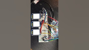 ARDUINO DUE running 3 160x120 TFT screens  -  Enhanced Solution