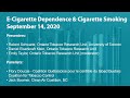 E-Cigarette Dependence and Association with Cigarette Smoking