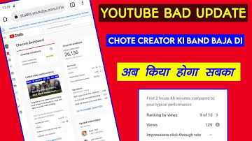 Subscriber Hide Feature Not Showing || Subscribers Count Not Longer Hide || YouTube New Upadte 2022