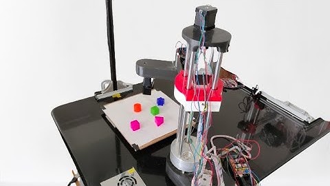 SCARA Robot Vision-based Pick and Place | Demo Video