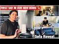 First day in our new home  sofa reveal  settling  malayalam vlog  netherlands