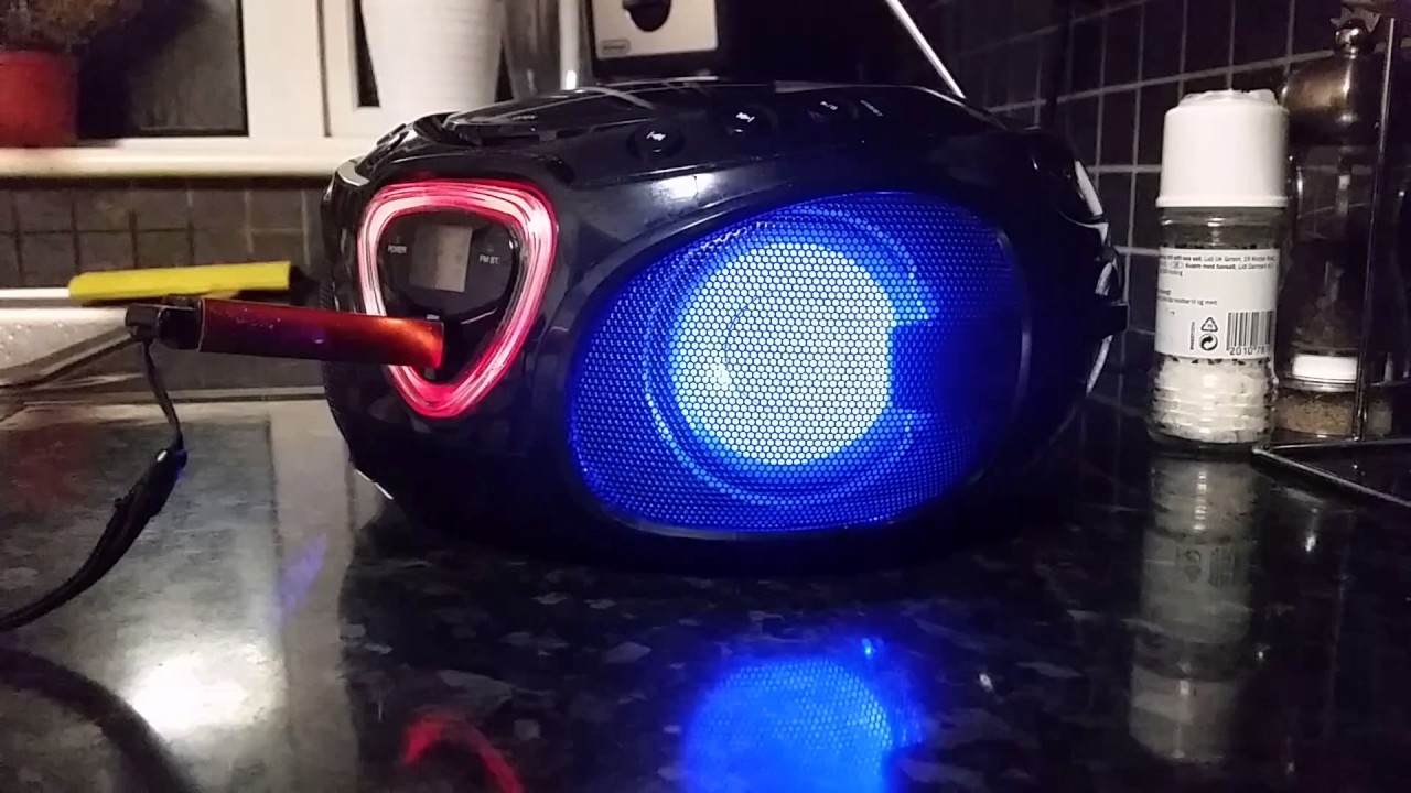 auna boombox bluetooth