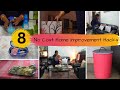 8 No Cost Useful Home Improvement And Home Organizations &amp; Cleaning Tricks &amp; Hacks-DIY Organizers