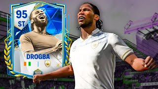 95 OVR Event Icon Drogba - The CR7 Competitor? FC MOBILE!