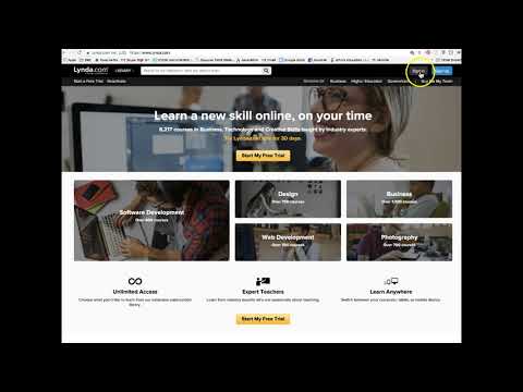 How to login to lynda.com @ Agnes Scott