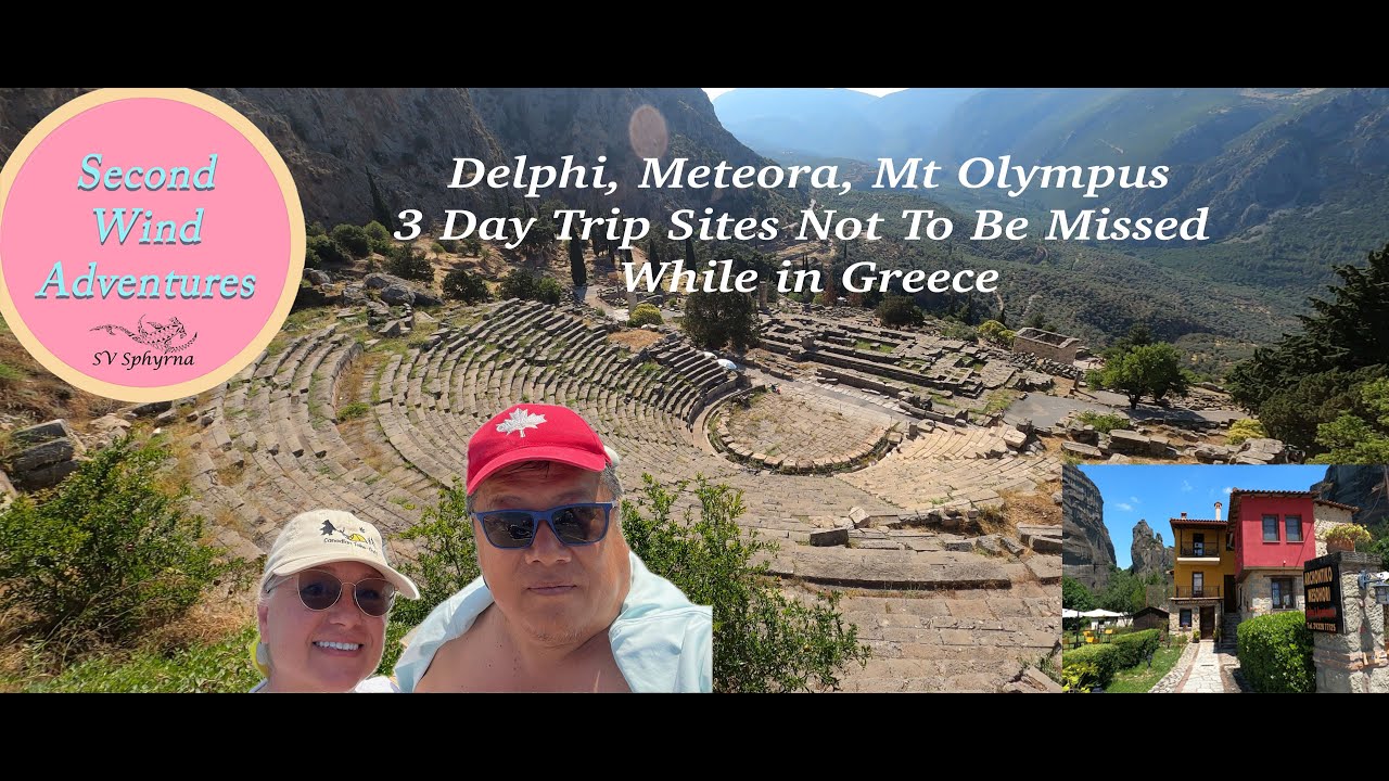 ⁣S3E8 - Delphi, Meteora, Olympus - 3 Day Trip Sites not to miss on a trip to Greece