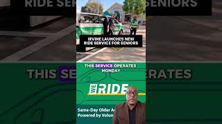 Irvine Launches New Ride Service For Seniors: WeRide #localnews #cityofirvine #orangecountynews