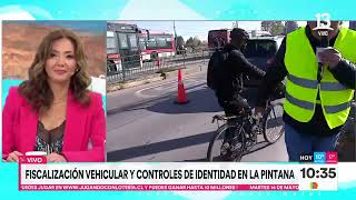 20 autos retirados y 3 detenidos en fiscalización en La Pintana | Tu Día | Canal 13